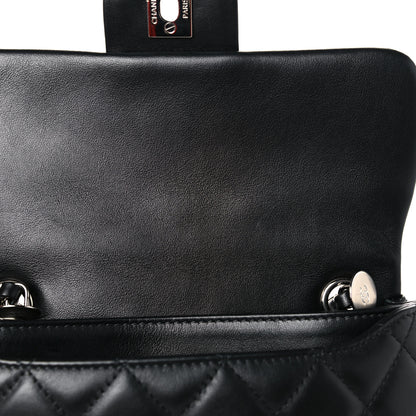 Chanel Calfskin Quilted CC Uniform Flap Belt Bag Black 11 of 15