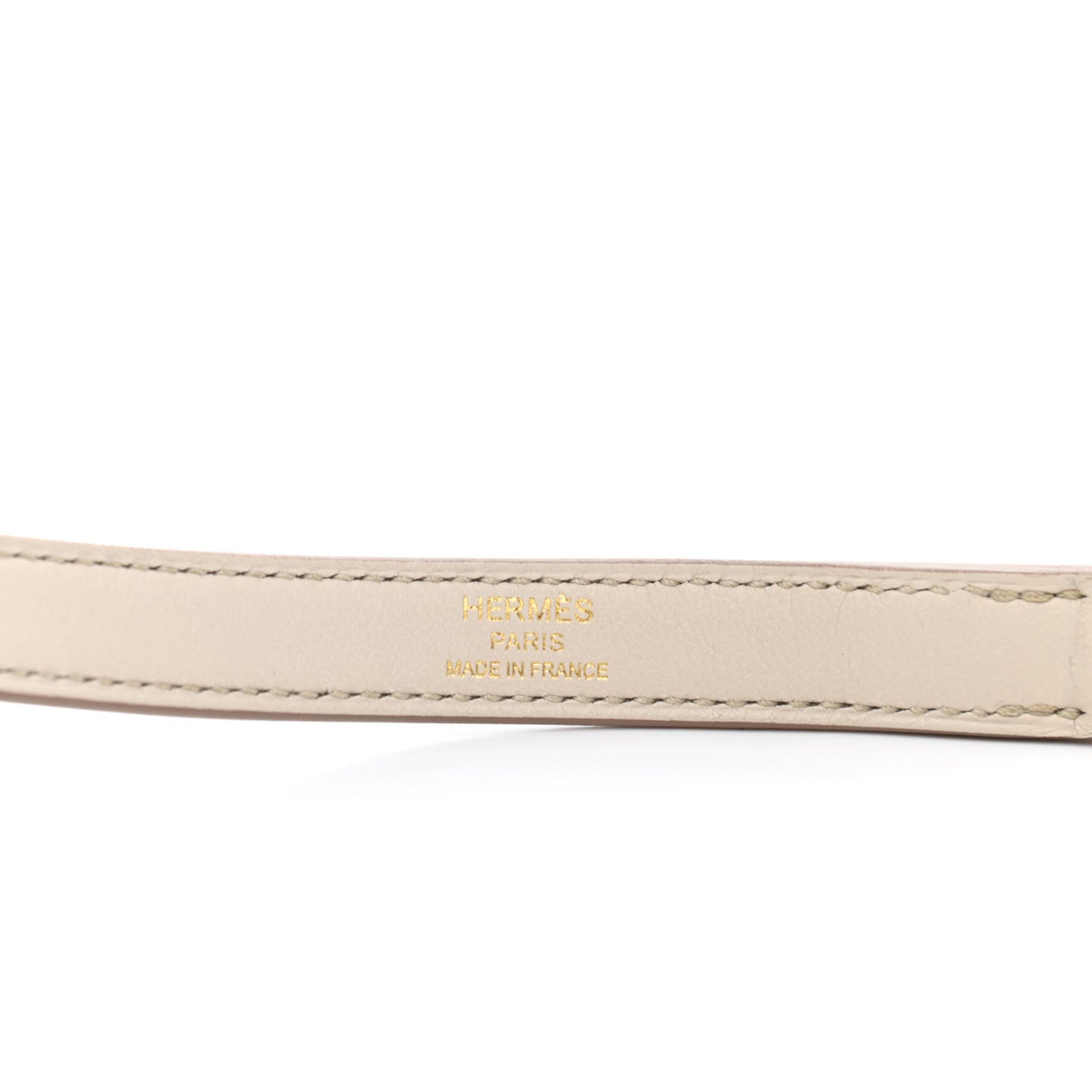 Taurillon Clemence Kelly Shoulder Strap Craie