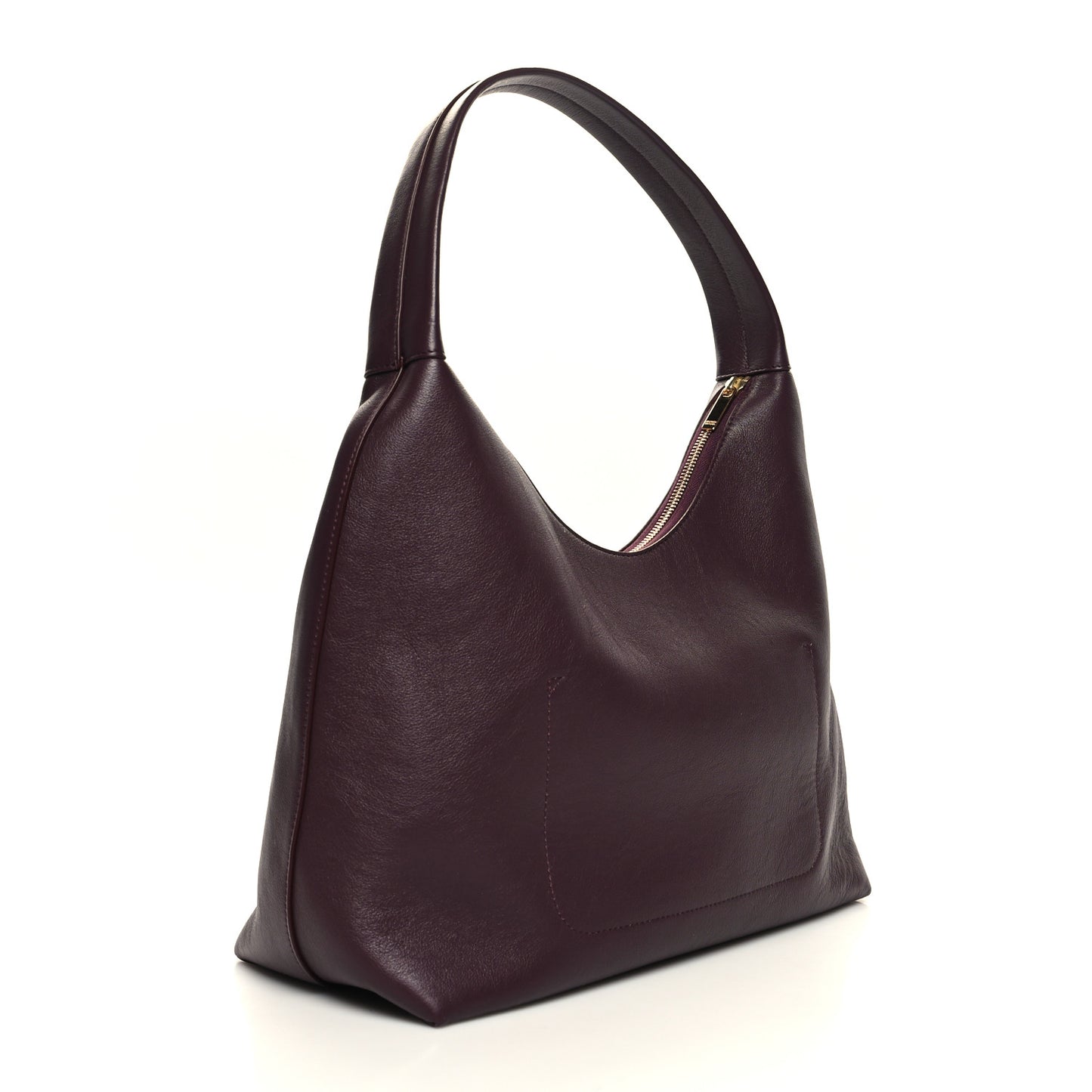 Calfskin Maxi Candy Hobo Bag Plum