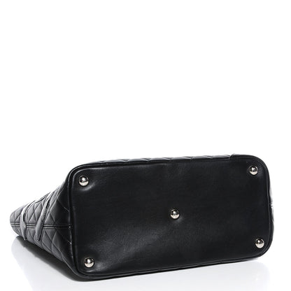 Chanel Calfskin Quilted Large Cambon Tote Black 4 of 7