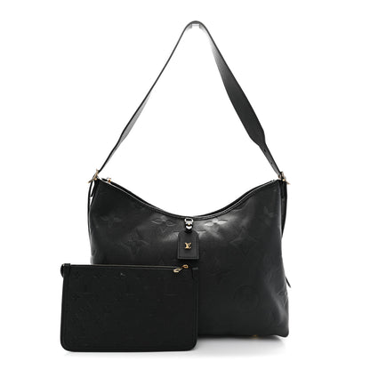 Louis Vuitton Empreinte Monogram Giant Carryall MM Black 3 of 12