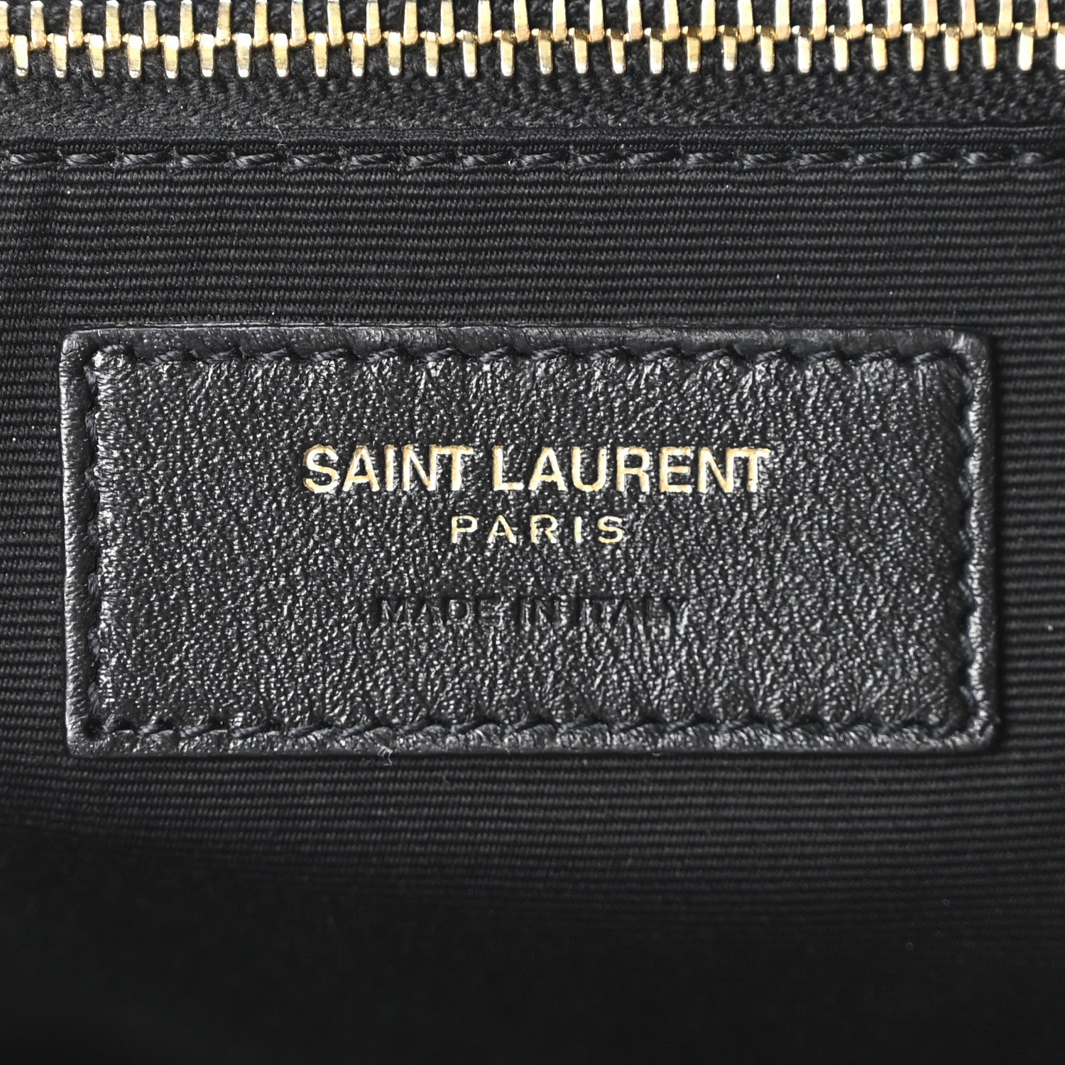 Saint Laurent Lambskin Quilted Maxi Icare Shopping Tote Black 7 of 10