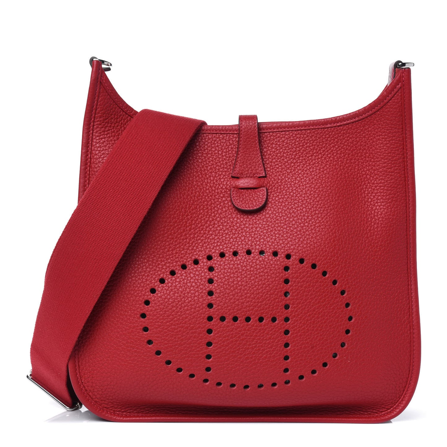 Taurillon Clemence Evelyne III PM Rouge Casaque