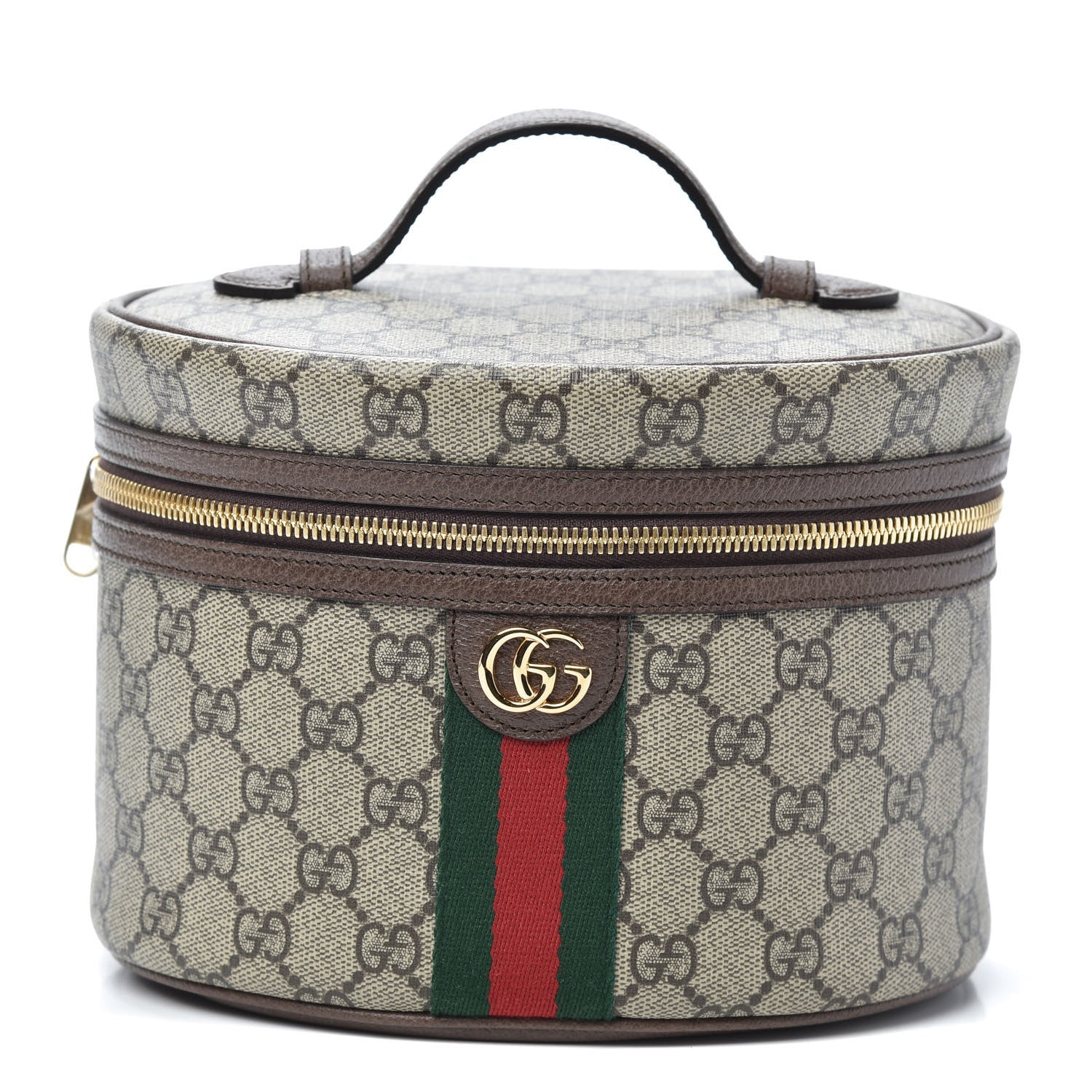 Gucci GG Supreme Monogram Ophidia Vanity Cosmetic Case 1 of 6