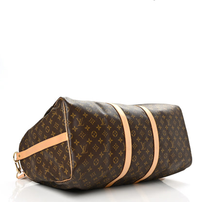 Louis Vuitton Monogram Keepall Bandouliere 55 4 of 11