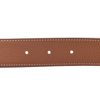 Hermes 135 Togo 32mm Pegase H Belt 105 Black Gold 5 of 9