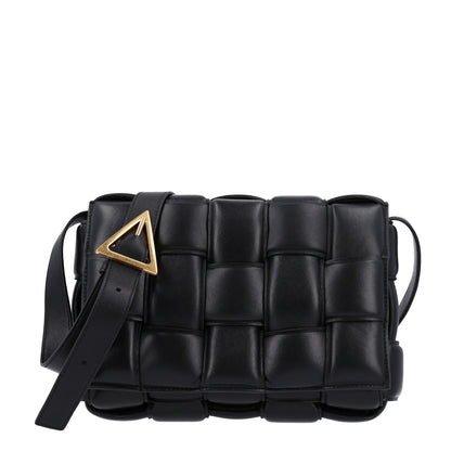 Bottega Veneta Nappa Maxi Intreccio Padded Cassette Crossbody Bag Black 1 of 11