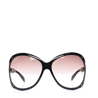 Gucci Oversized Oval Bamboo Sunglasses 3509/S Black 2 of 8