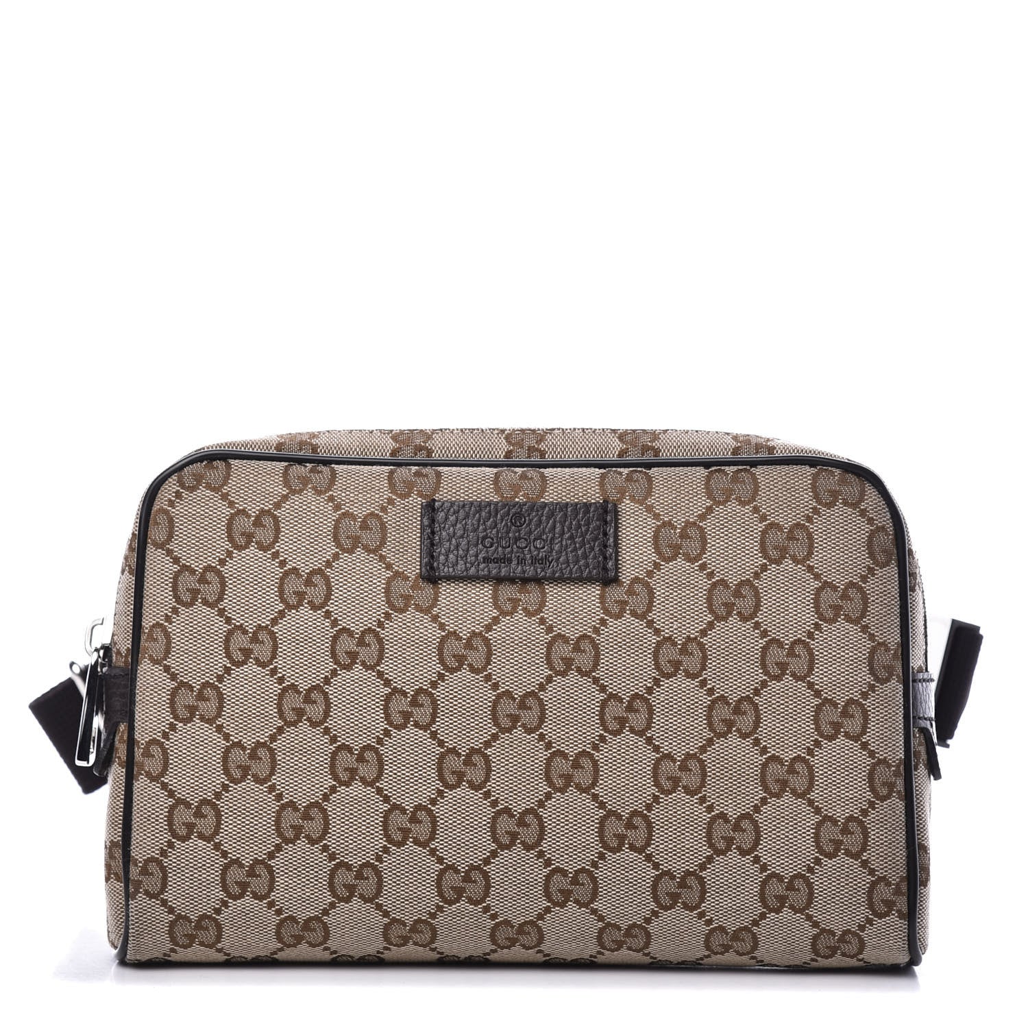 Gucci Monogram Belt Bag Dark Brown 1 of 10