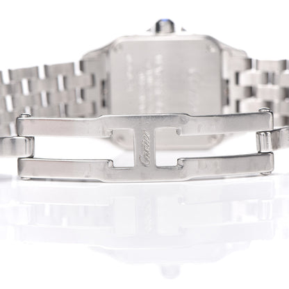 Cartier Stainless Steel 20mm Santos Demoiselle Quartz Watch 7 of 9