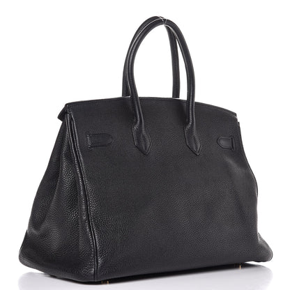 Hermes Togo Birkin 35 Black 3 of 35