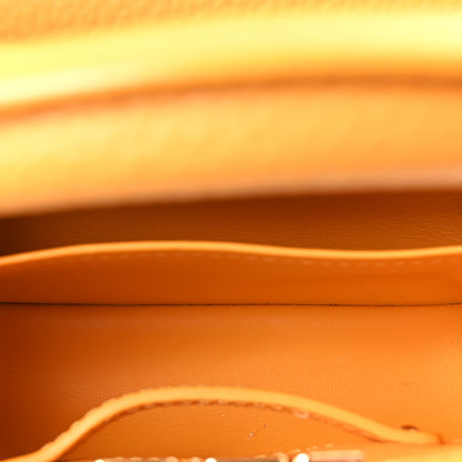 Louis Vuitton Taurillon Mini Capucines Sunbeam Yellow 5 of 9