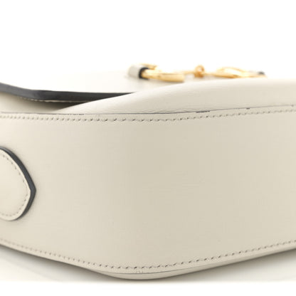 Gucci Azalea Calfskin Small Horsebit 1955 Shoulder Bag Mystic White 10 of 14