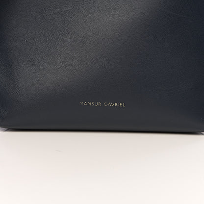 Mansur Gavriel Calfskin Mini Mini Bucket Bag Blu 6 of 10