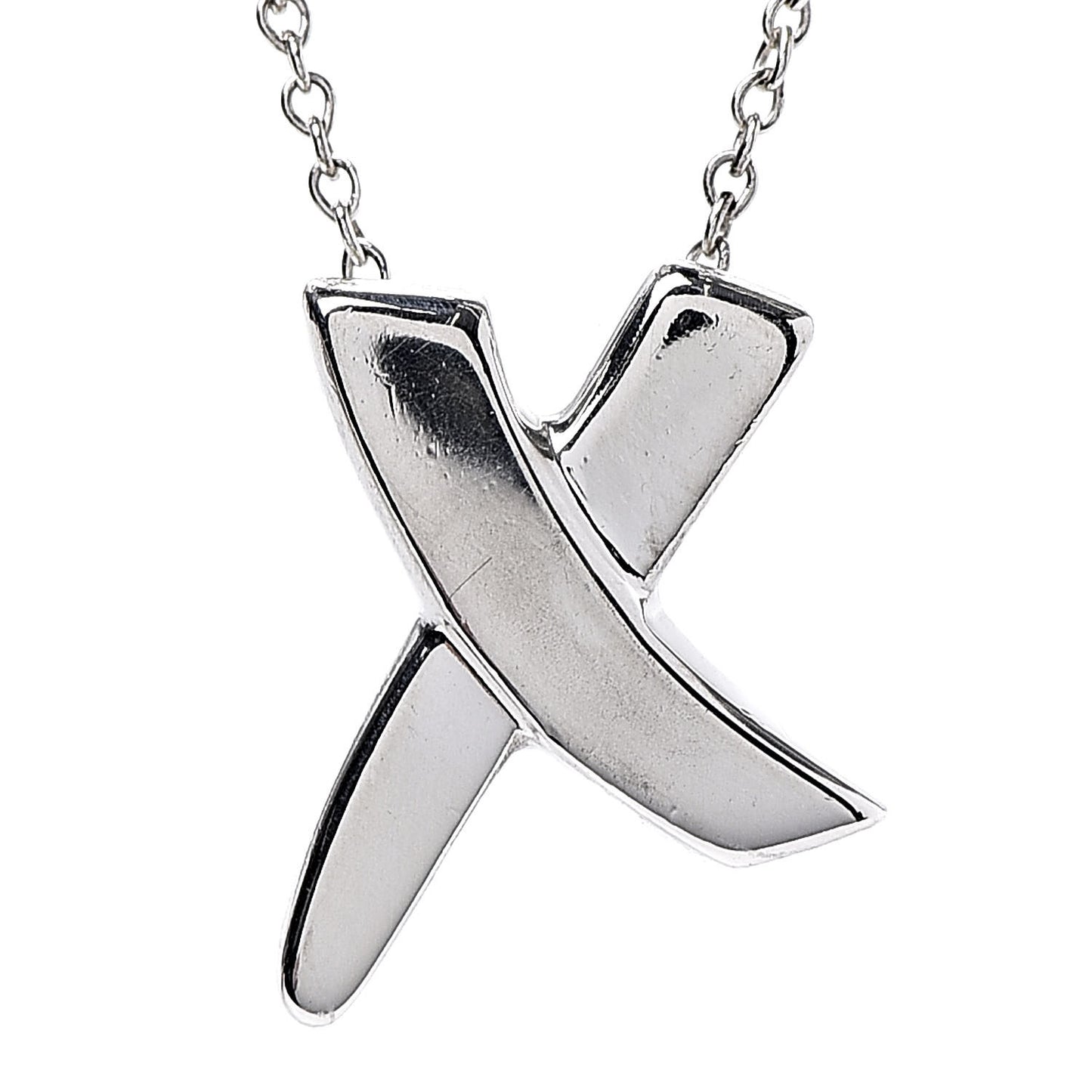 Sterling Silver Paloma Picasso Graffiti X Pendant Necklace