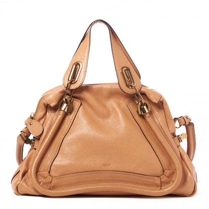Chloe Calfskin Medium Paraty Light Tan 1 of 8