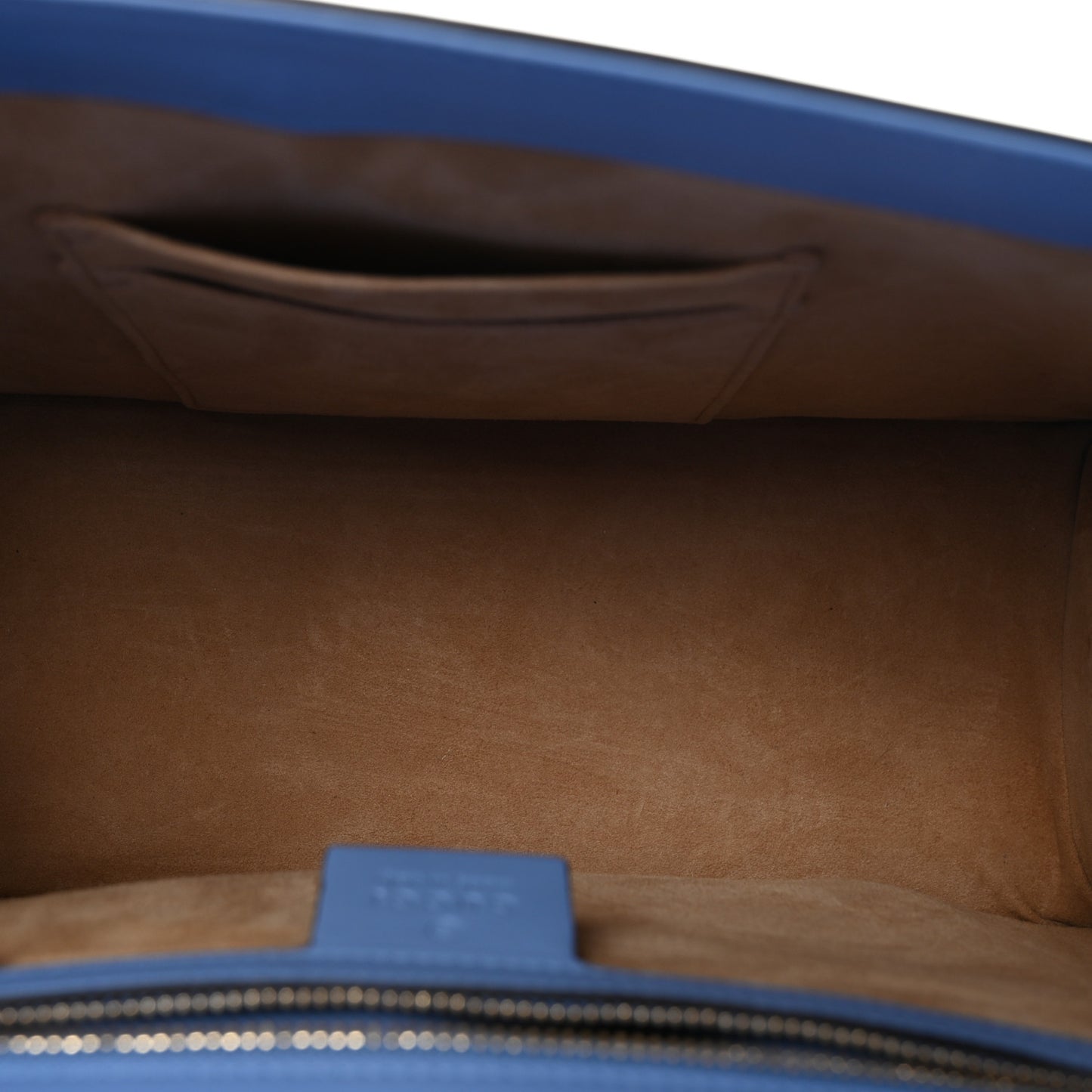 Calfskin Embroidered Medium Sylvie Top Handle Bag Clear Sky Blue