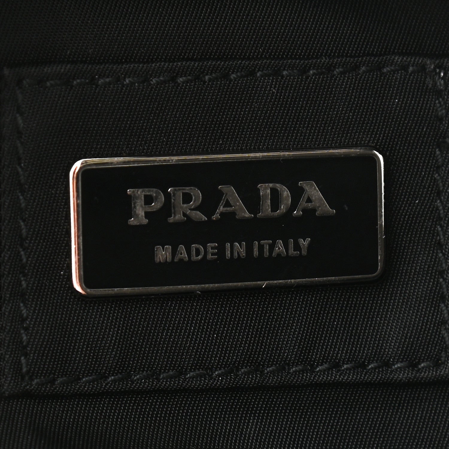Prada Tessuto Nylon Montagna Belt Bag Black 6 of 10