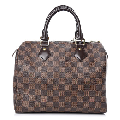 Louis Vuitton Damier Ebene Speedy 25 1 of 10