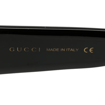 Gucci Acetate Square Frame Sunglasses GG0141S Black 6 of 8