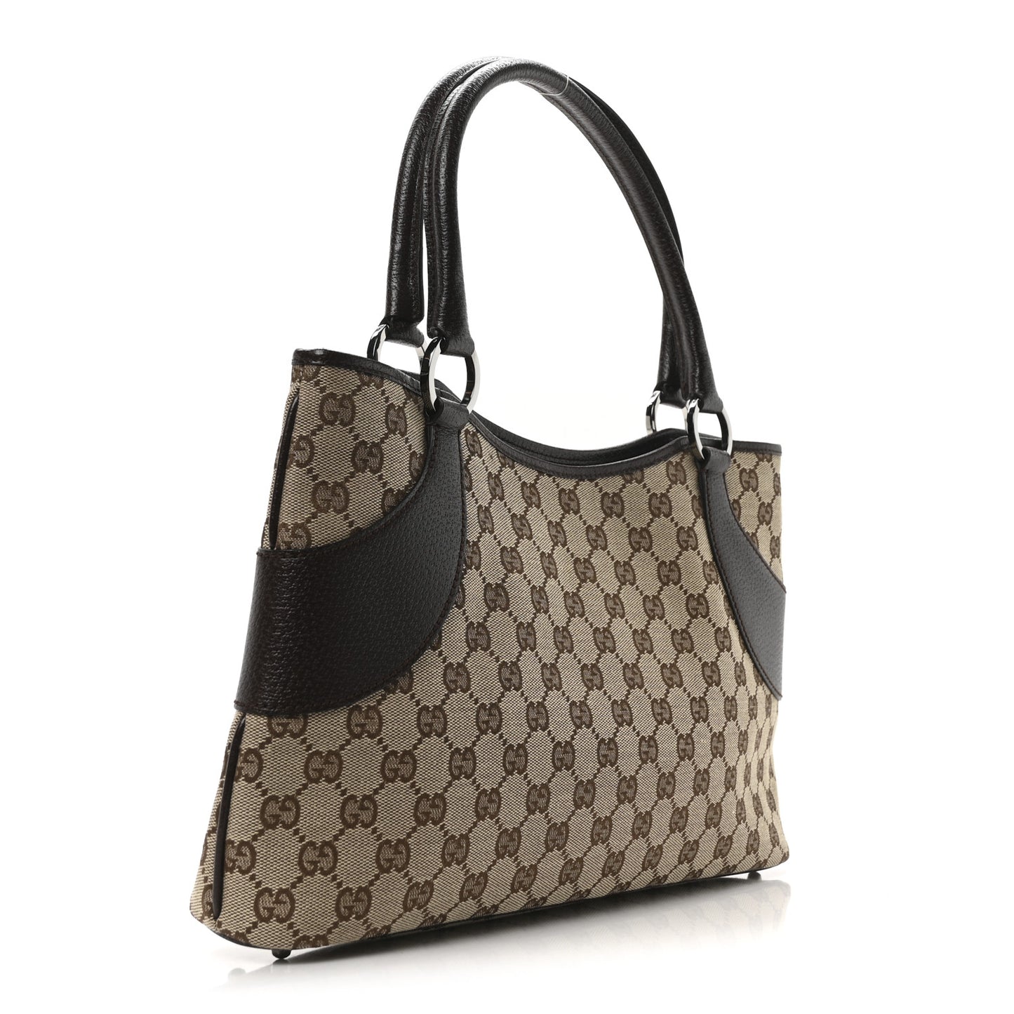 Monogram Shoulder Bag Dark Brown
