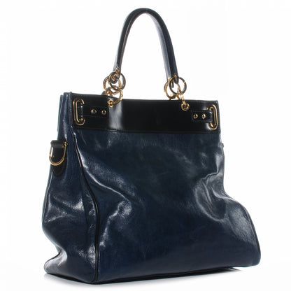 Balenciaga Chevre Lune Medium MM Tote Bleu 4 of 8