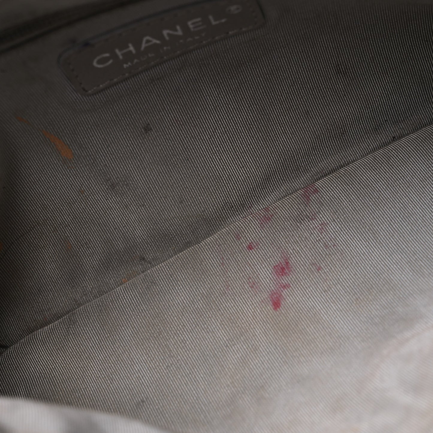 Calfskin On The Bund Pochette Dark Red