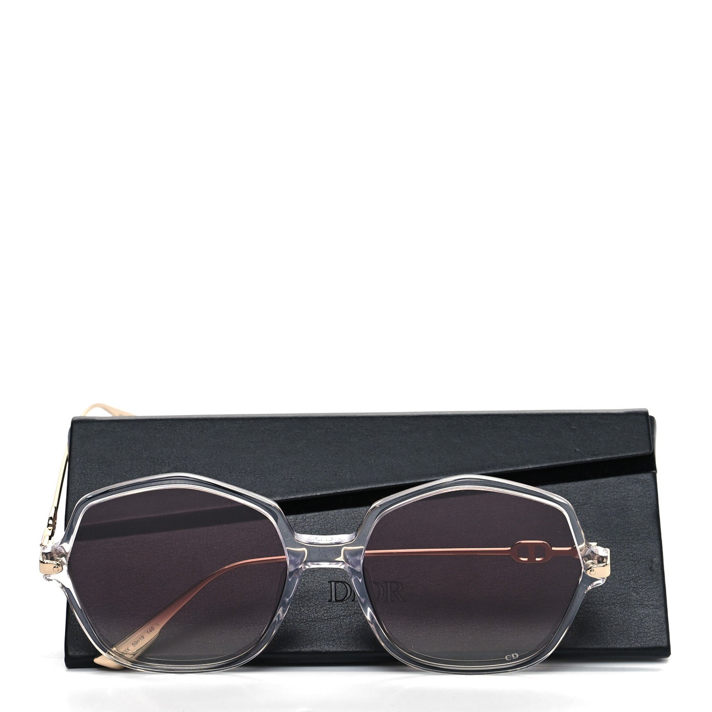 Acetate DiorLink 1 Sunglasses Pink Gold