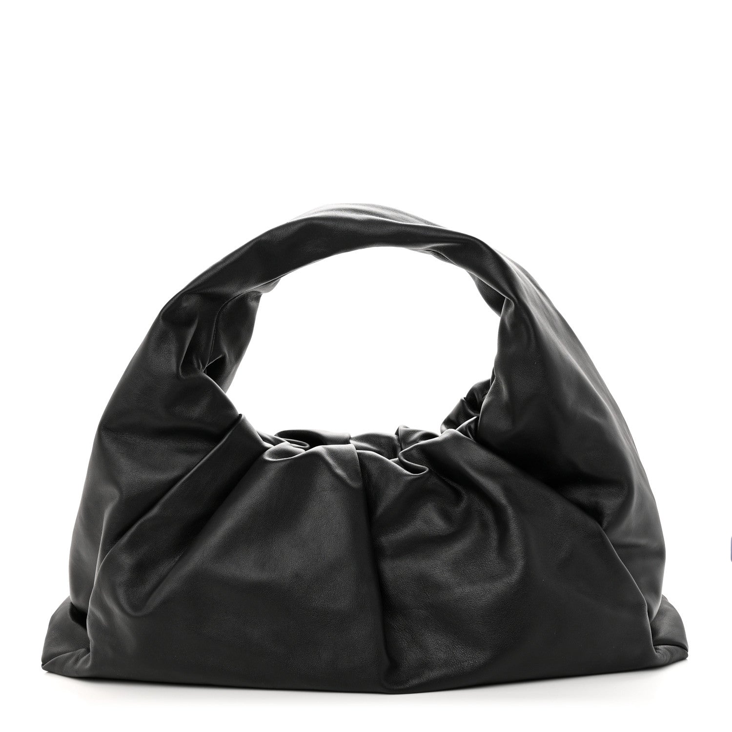 Bottega Veneta Smooth Butter Calfskin Large The Shoulder Pouch Black 1 of 10
