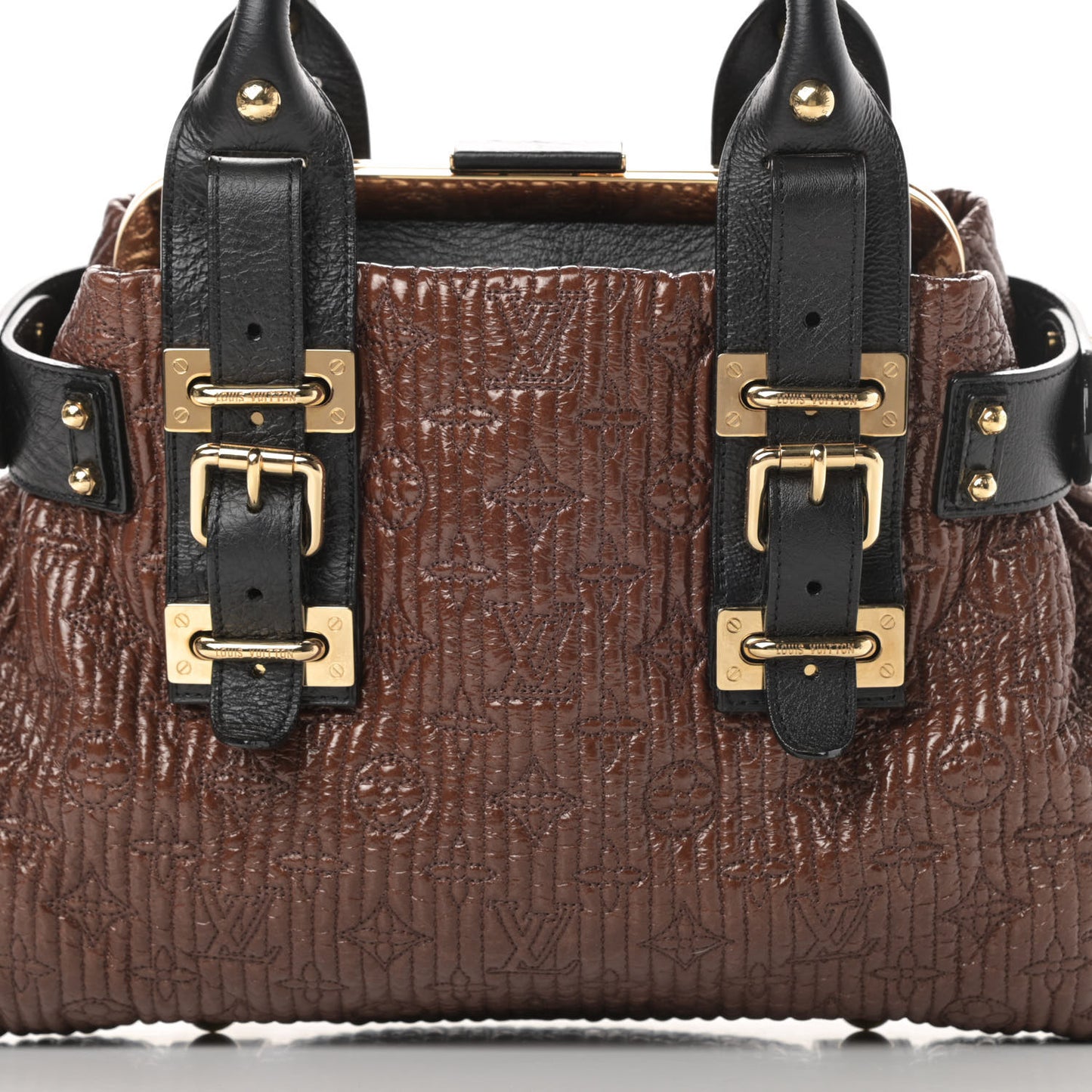 Monogram Motard Biker Marron