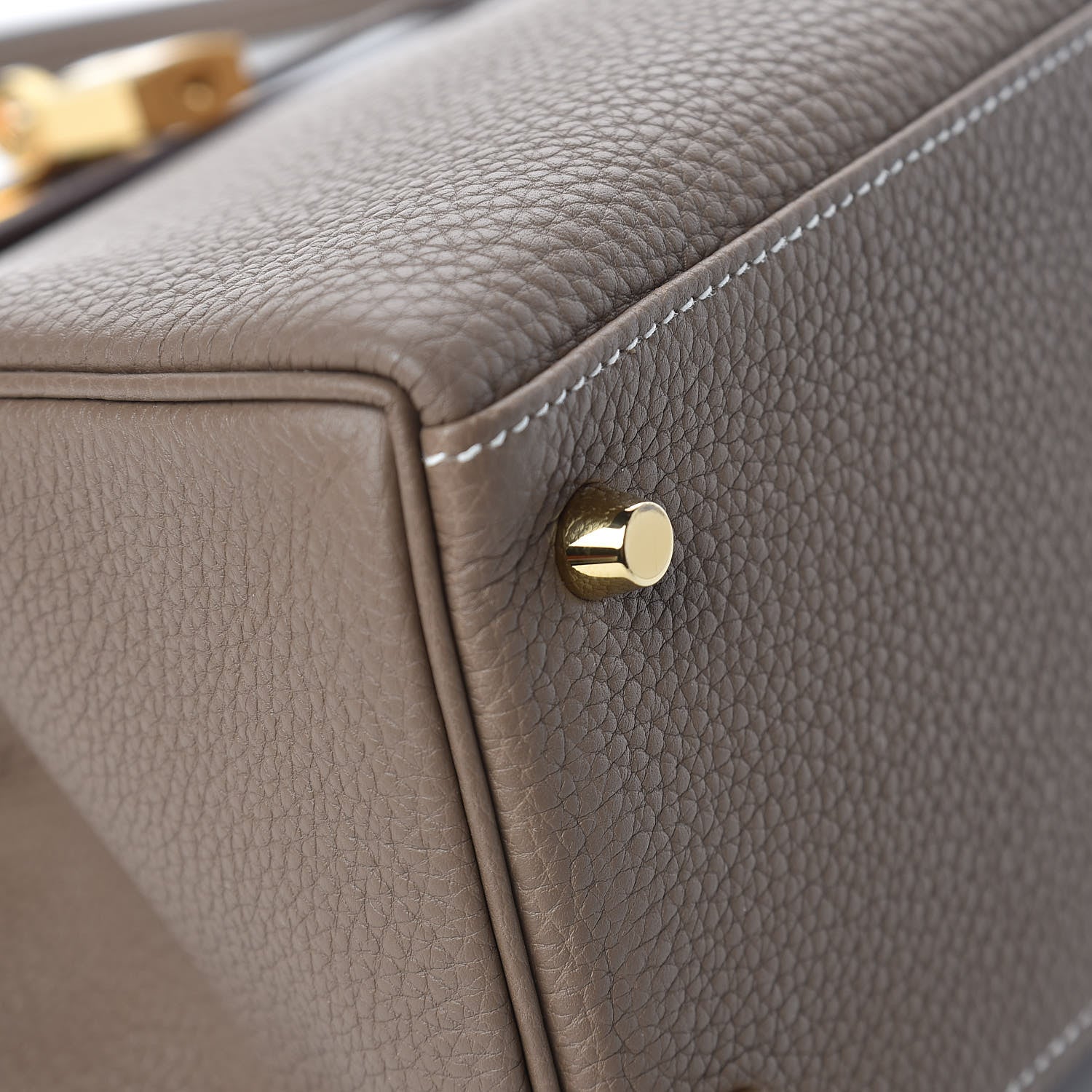 Hermes Togo Kelly Retourne 28 Etoupe 40 of 41