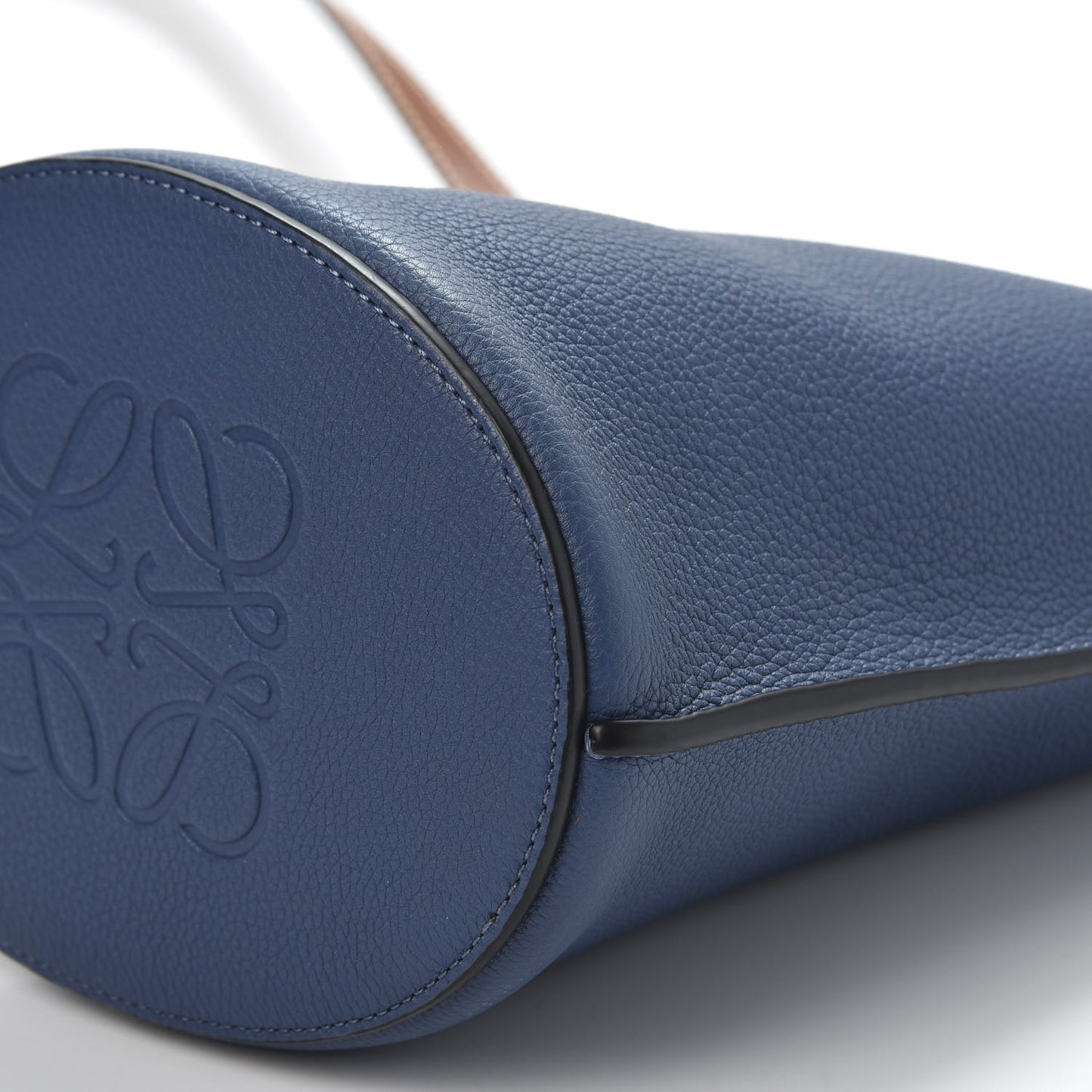 Calfskin Gate Bucket Bag Blue