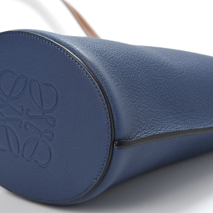 Loewe Calfskin Gate Bucket Bag Blue 6 of 9