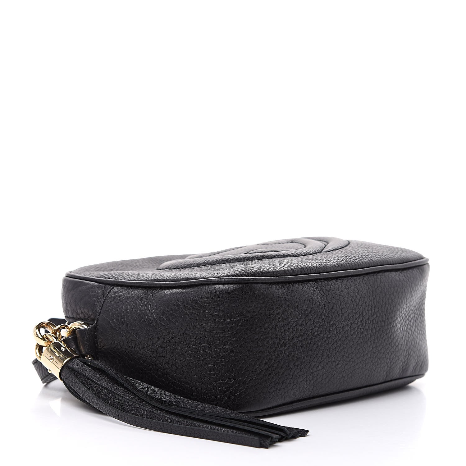 Gucci Pebbled Calfskin Small Soho Disco Bag Black 4 of 13