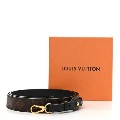 Louis Vuitton Monogram Bandouliere Shoulder Strap XL Black 6 of 6