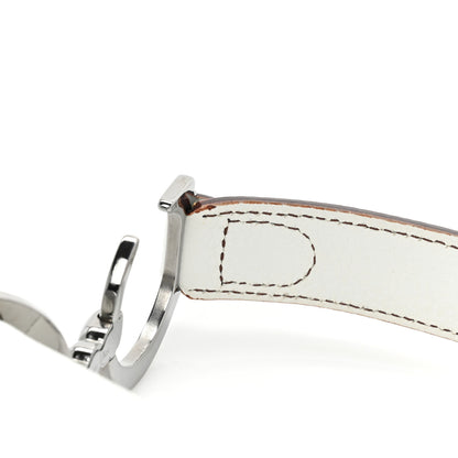 Christian Dior Calfskin Double Saddle Bag White 17 of 20