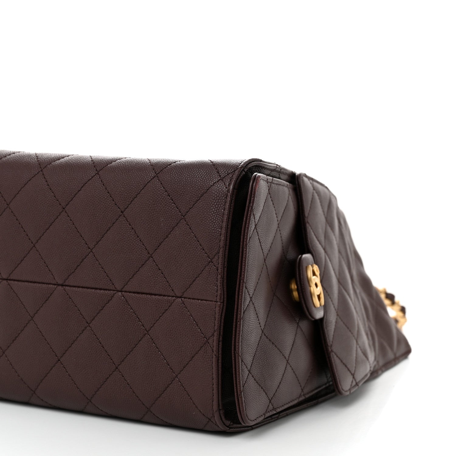 Chanel Caviar Quilted Medium Chanel 25 Handbag Dark Brown 11 of 11