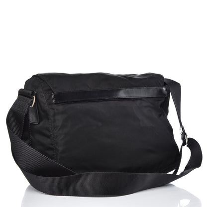 Prada Nylon Vela Messenger Bag Black 3 of 12