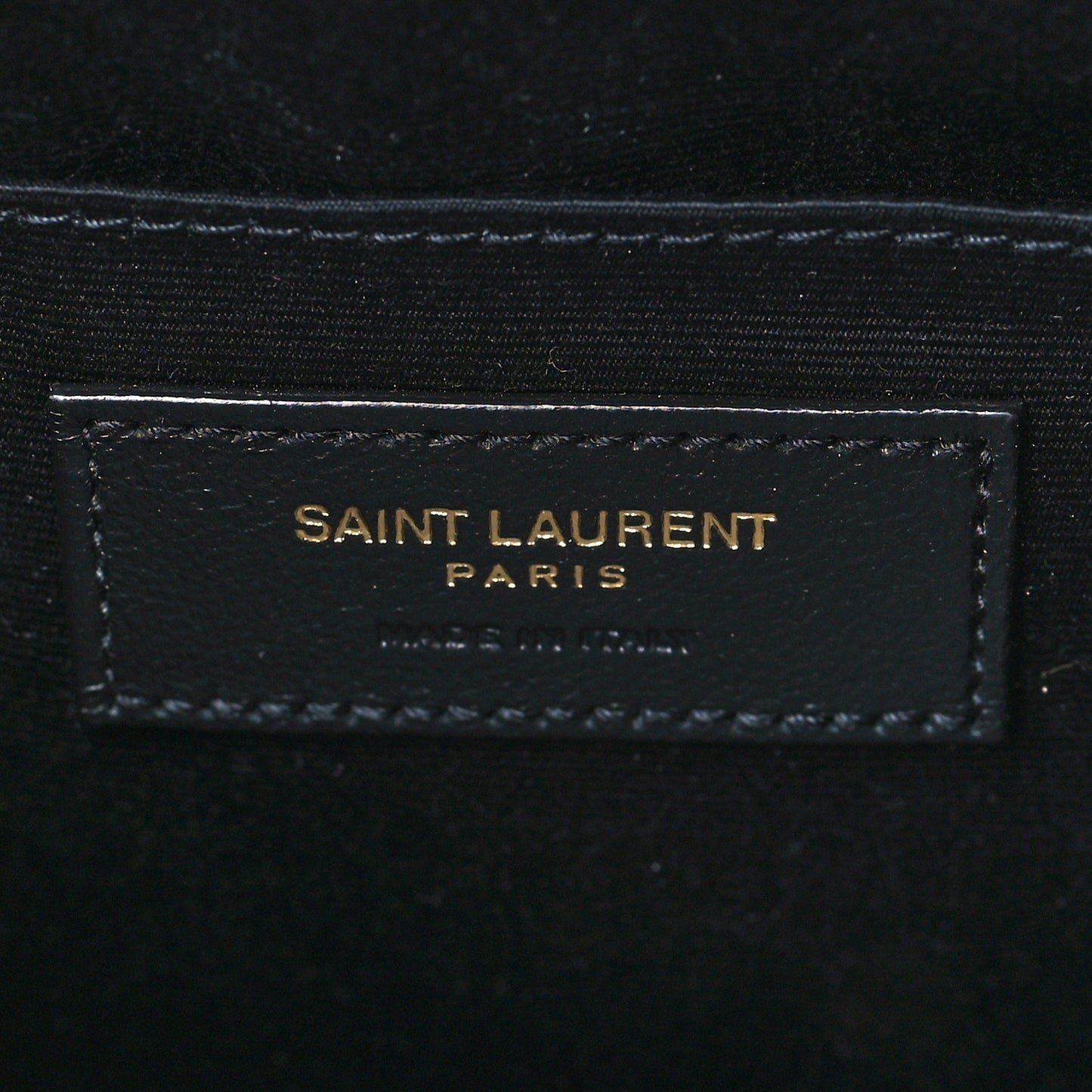 Calfskin Matelasse Monogram Lou Camera Bag Black