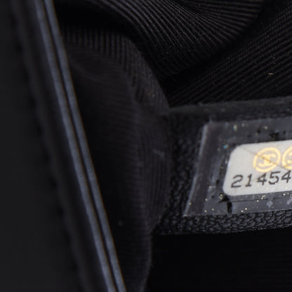 Chanel Lambskin Quilted Medium Boy Flap Black 7 of 10