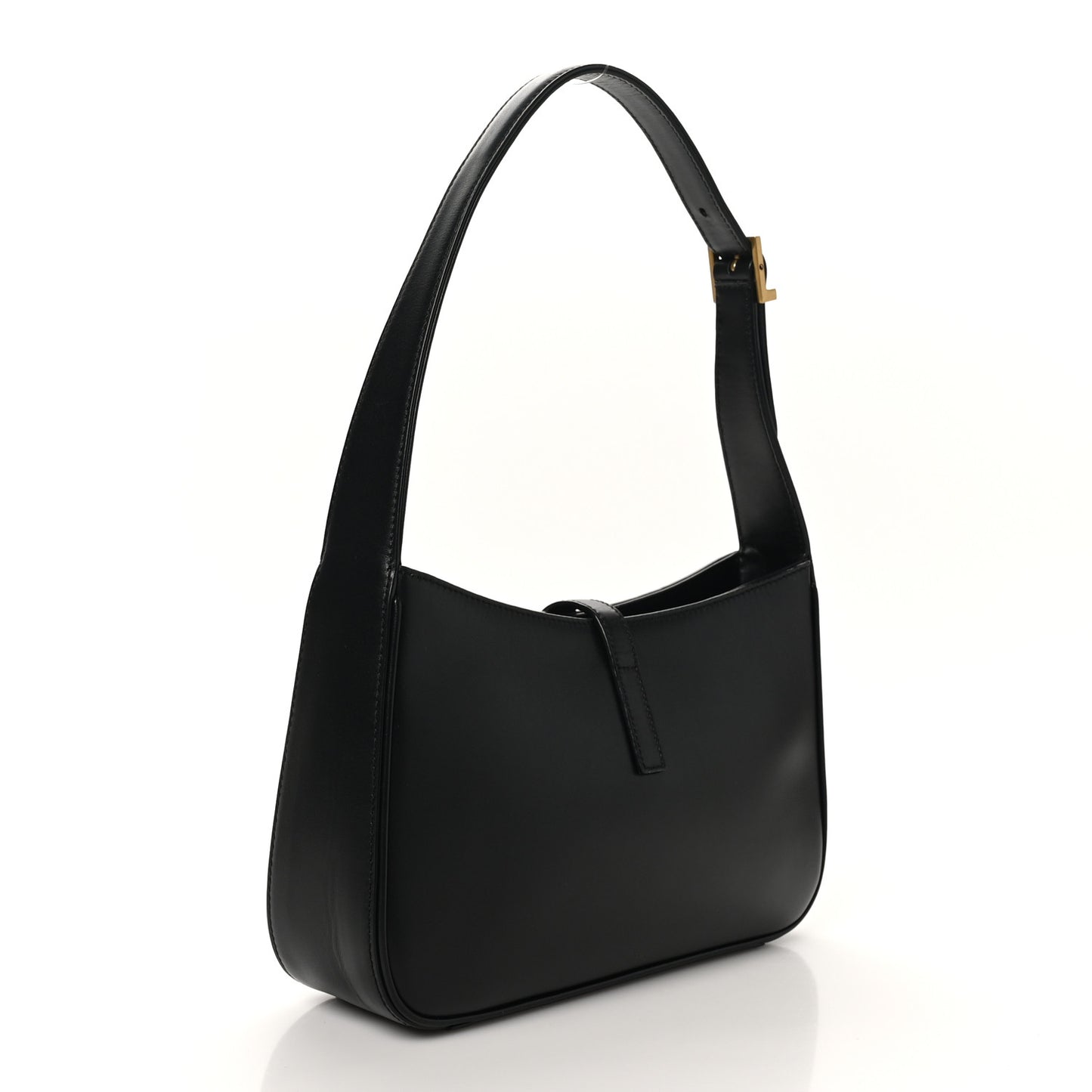 Smooth Calfskin Le 5 A 7 Hobo Black