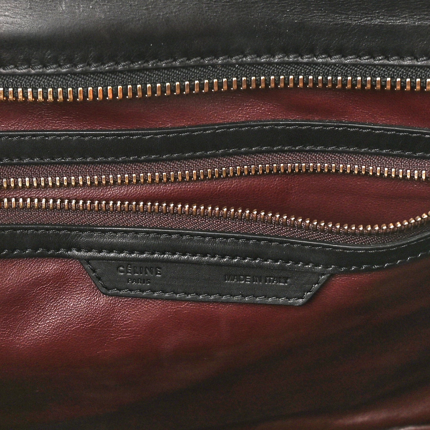 Smooth Calfskin Mini Tri-Color Luggage Grey
