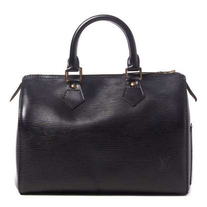 Louis Vuitton Epi Speedy 25 Black 1 of 9