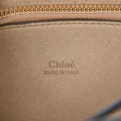 Chloe Calfskin Suede Medium Faye Tassel Shoulder Bag Black 7 of 13