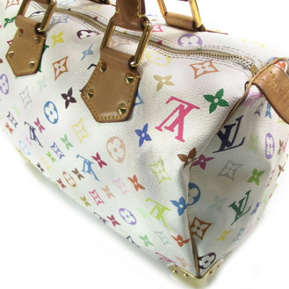 Louis Vuitton Monogram Multicolor Speedy 30 White 6 of 11