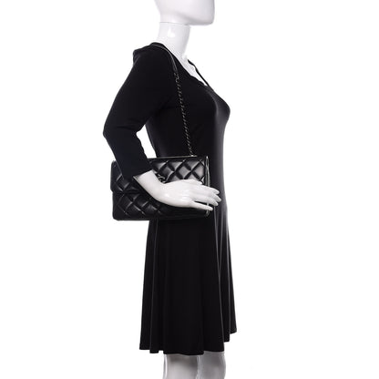 Chanel Lambskin Quilted Medium Trendy CC Flap Black 2 of 11