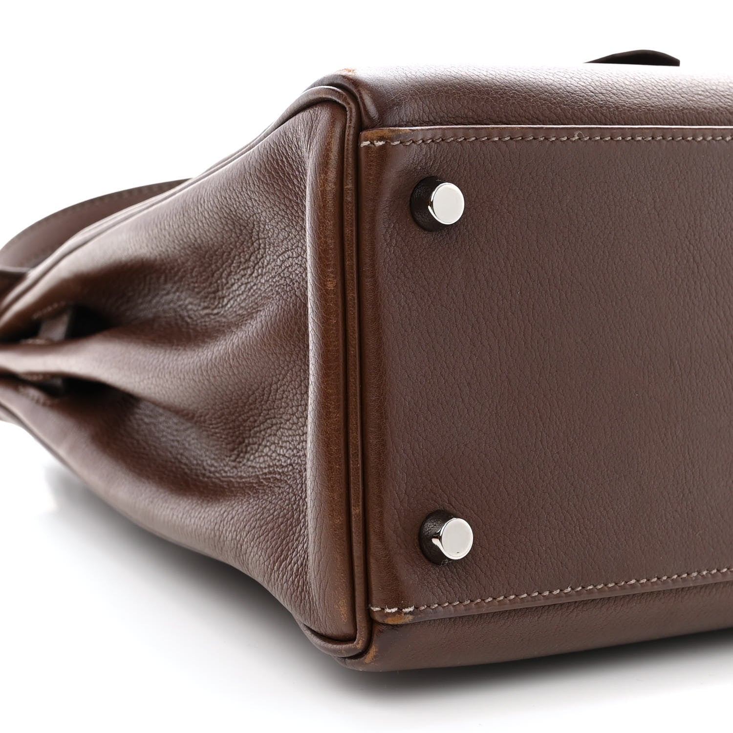 Hermes Evergrain Kelly Retourne 32 Ebene 9 of 10