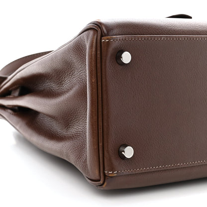 Hermes Evergrain Kelly Retourne 32 Ebene 9 of 10
