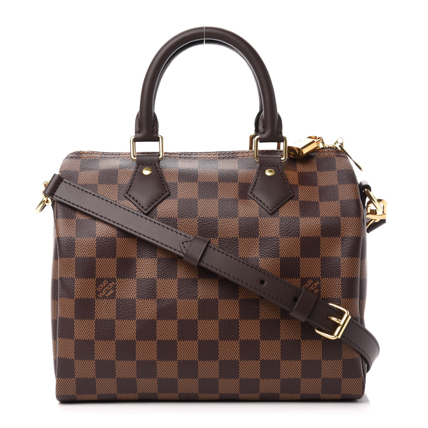 Louis Vuitton Damier Ebene Speedy Bandouliere 25 1 of 11