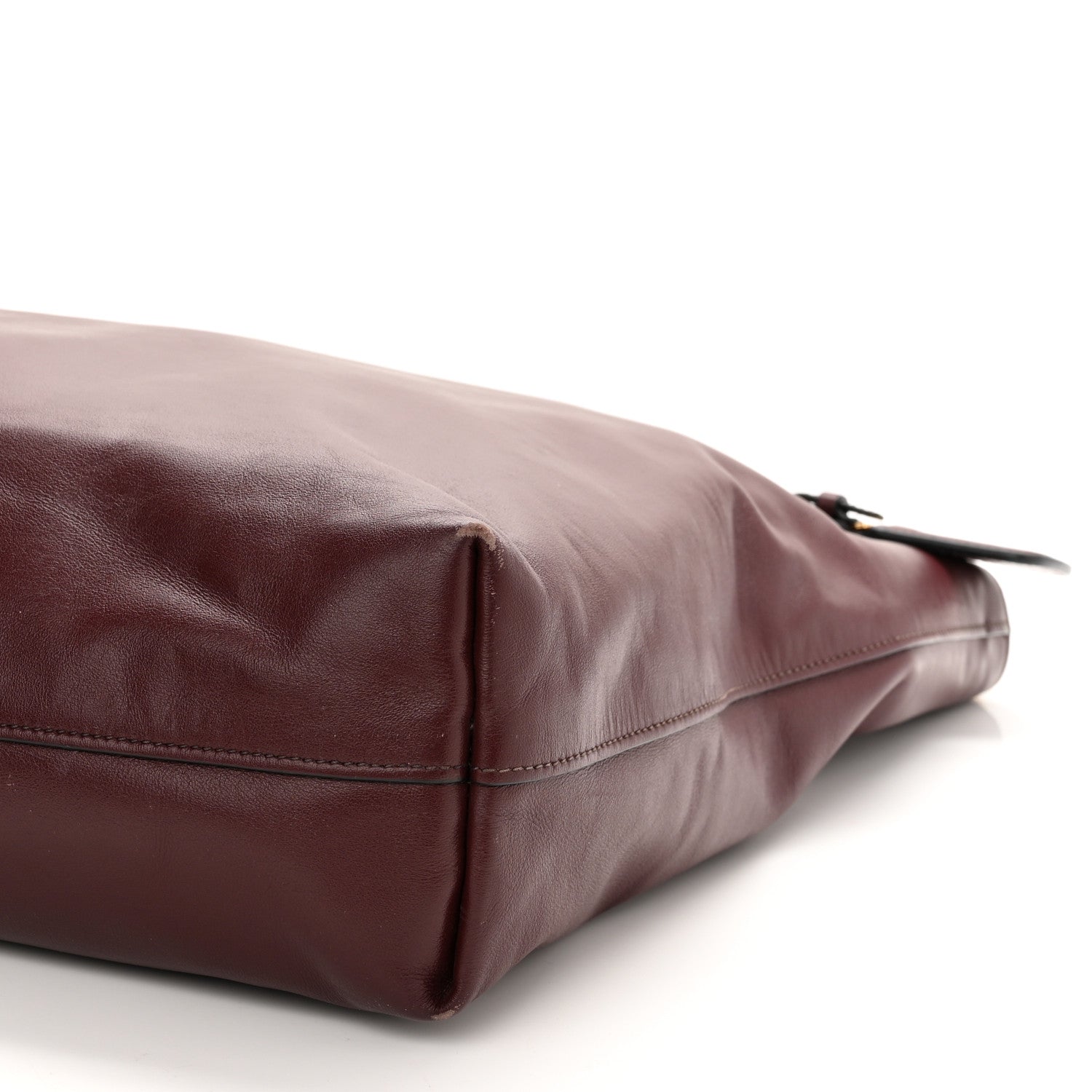 Prada Soft Calf Satchel Amaranto 9 of 12